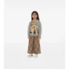 Pantalones de algodón con estampado de cuadros Pantalones de algodón con estampado de cuadros