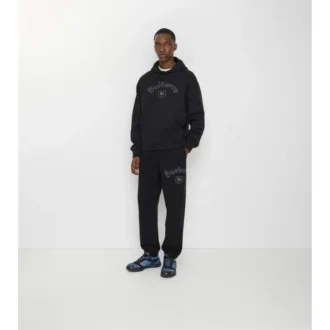 Pantalones de chándal de algodón con logotipo gótico