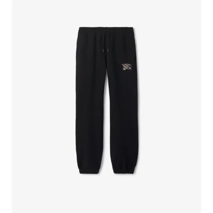 Pantalones de jogging de algodón con estampado EKD Check