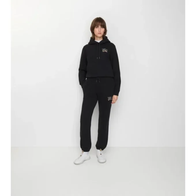 Pantalones de jogging de algodón con estampado EKD Check
