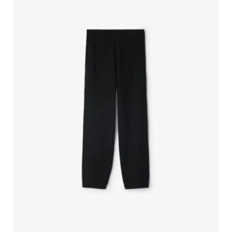 Pantalones de jogging de algodón con etiqueta