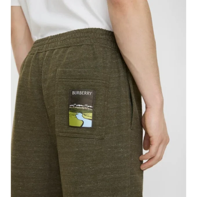 Pantalones de jogging de algodón con etiqueta Landscape