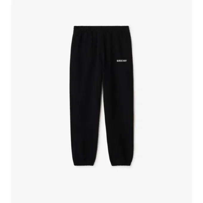 Pantalones de jogging de algodón con logotipo