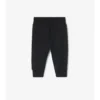 Pantalones de jogging de algodón con ribetes a cuadros