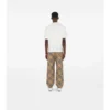 Pantalones de sarga a cuadros