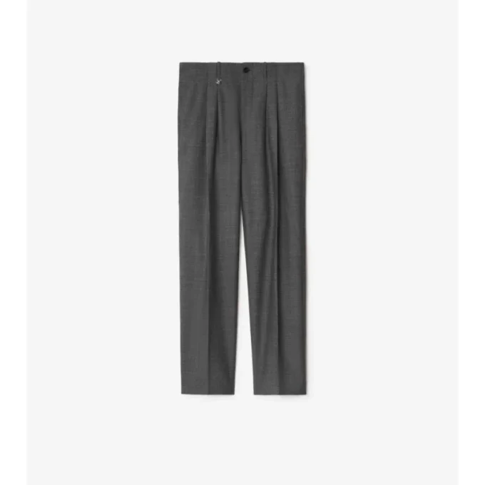 Pantalones de sastrería de lana Pantalones de sastrería de lana