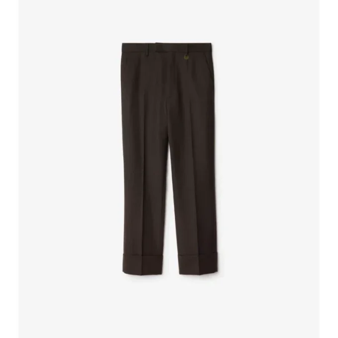 Pantalones de sastrería de lana Pantalones de sastrería de lana