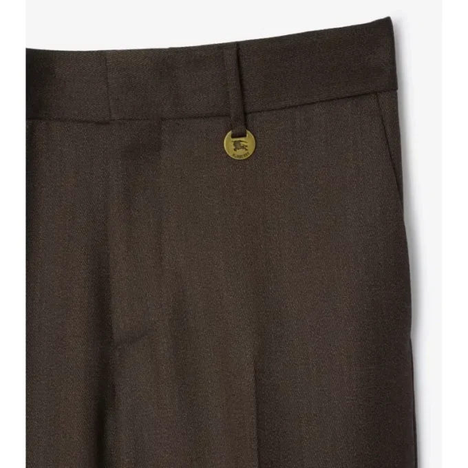 Pantalones de sastrería de lana Pantalones de sastrería de lana