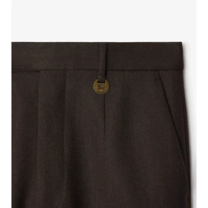 Pantalones de sastrería de lana Pantalones de sastrería de lana