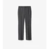 Pantalones de sastrería de lana a cuadros Pantalones de sastrería de lana a cuadros