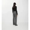 Pantalones de sastrería de lana a cuadros Pantalones de sastrería de lana a cuadros