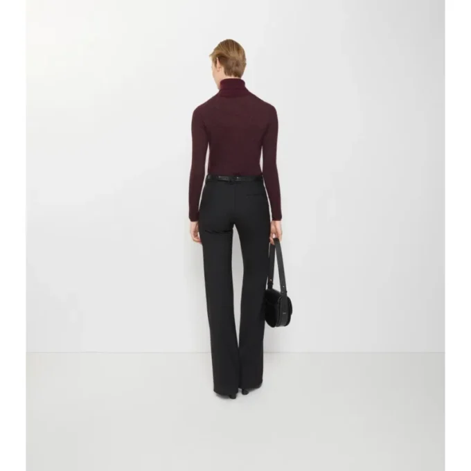 Pantalones de sastrería de mezcla de lana Pantalones de sastrería de mezcla de lana