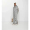 Pantalones deportivos de algodón con ribetes de cuadros Pantalones deportivos de algodón con ribetes de cuadros