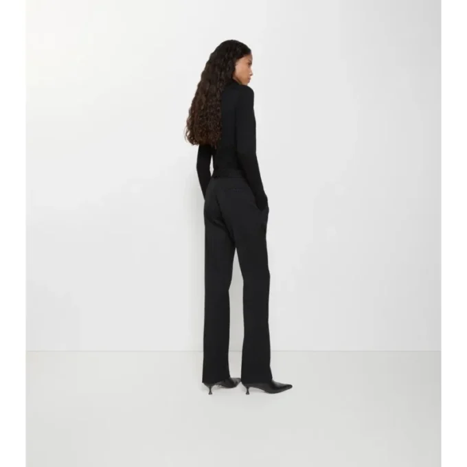Pantalones entallados de lana Grain De Poudre Pantalones entallados de lana Grain De Poudre