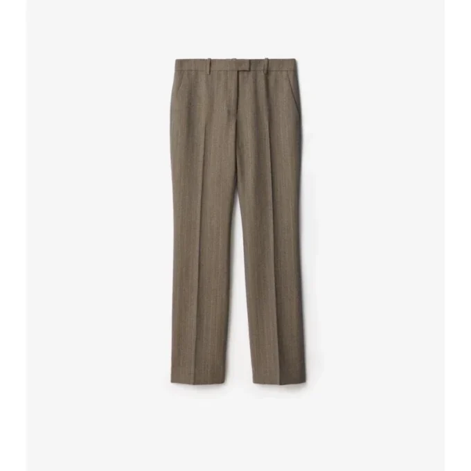 Pantalones entallados de lana Moulina Pantalones entallados de lana Moulina