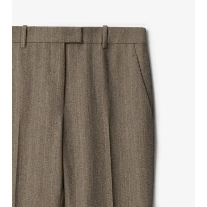 Pantalones entallados de lana Moulina Pantalones entallados de lana Moulina