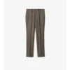 Pantalones entallados de lana «sharkskin» Pantalones entallados de lana «sharkskin»
