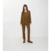 Pantalones entallados de lana y mohair Pantalones entallados de lana y mohair