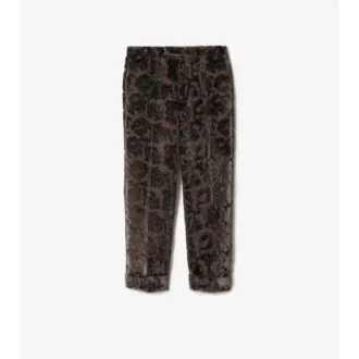 Pantalones entallados de terciopelo Vine