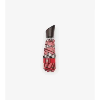 Paraguas plegable con estampado de cuadros