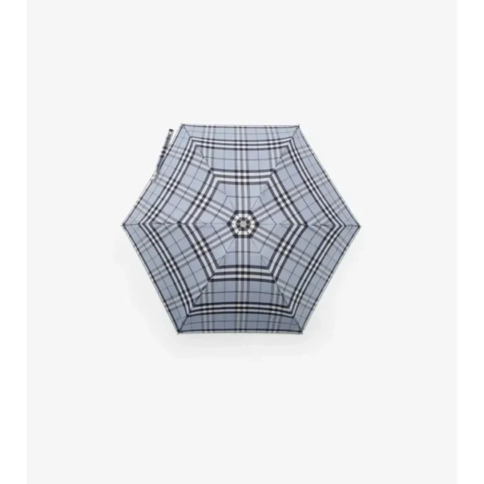 Paraguas plegable con estampado de cuadros Paraguas plegable con estampado de cuadros