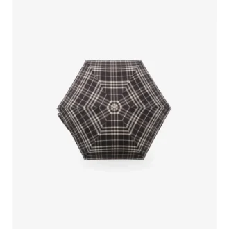 Paraguas plegable con estampado de cuadros