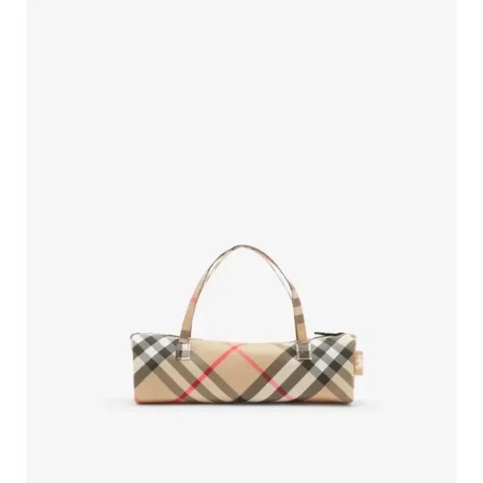 Paraguas plegable con estampado de cuadros Paraguas plegable con estampado de cuadros