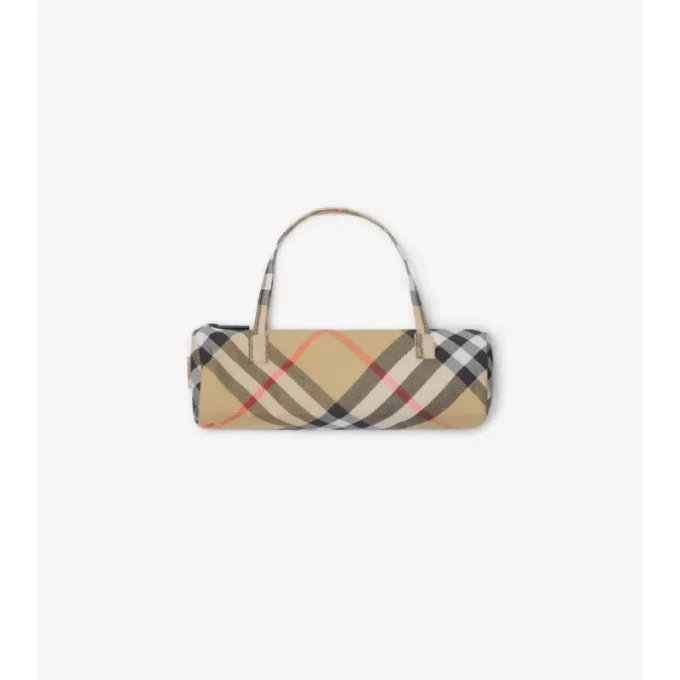 Paraguas plegable con estampado de cuadros Paraguas plegable con estampado de cuadros