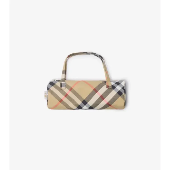 Paraguas plegable con estampado de cuadros Paraguas plegable con estampado de cuadros