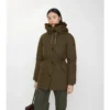 Parka de Gabardine con ribete de piel de oveja Parka de Gabardine con ribete de piel de oveja