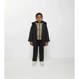 Parka de nailon desmontable Parka de nailon desmontable