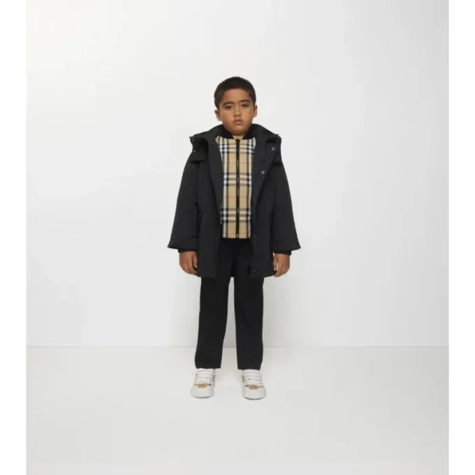 Parka de nailon desmontable Parka de nailon desmontable
