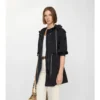Parka de nailon elástico Parka de nailon elástico