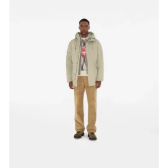 Parka desmontable de mezcla de nailon
