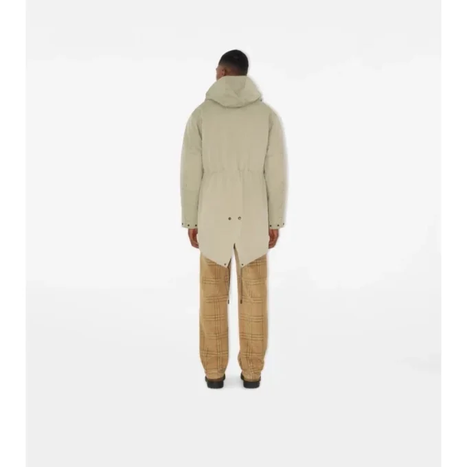 Parka desmontable de mezcla de nailon Parka desmontable de mezcla de nailon