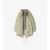 Parka desmontable de mezcla de nailon Parka desmontable de mezcla de nailon