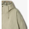 Parka desmontable de mezcla de nailon Parka desmontable de mezcla de nailon