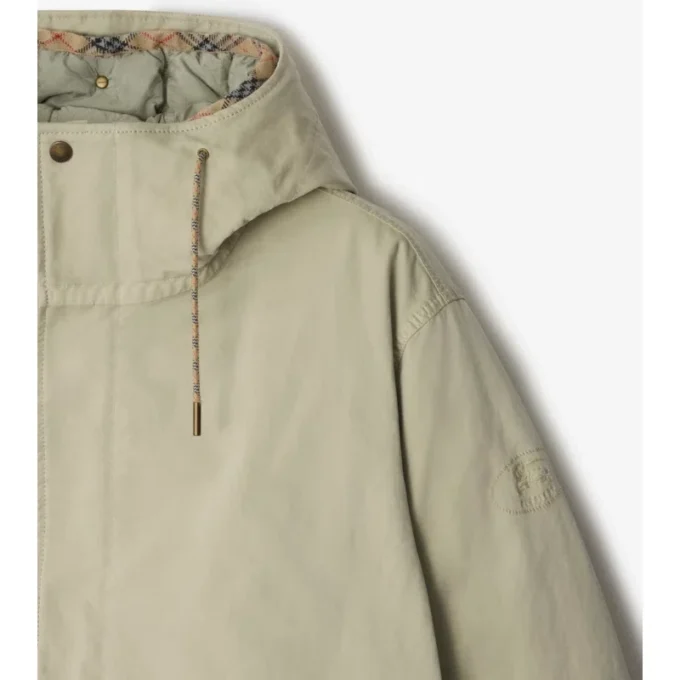 Parka desmontable de mezcla de nailon Parka desmontable de mezcla de nailon