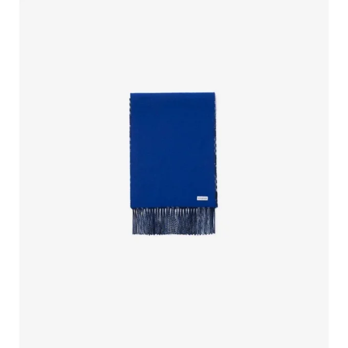 Pañuelo de cachemira con estampado de cuadros degradado