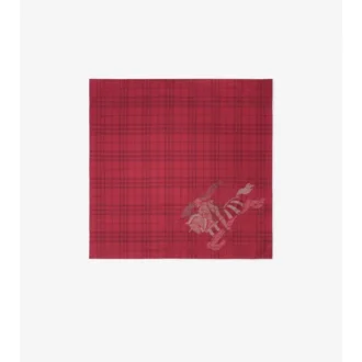 Pañuelo de seda Crystal EKD Check