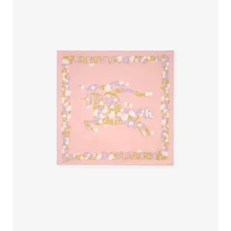 Pañuelo de seda floral EKD
