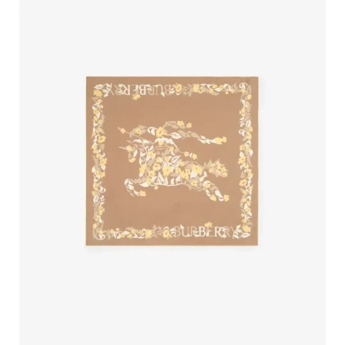 Pañuelo de seda floral EKD