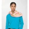 Pañuelo de seda floral EKD