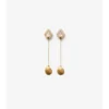 Pendientes con colgante en forma de escudo Pendientes con colgante en forma de escudo