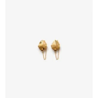 Pendientes con colgante en forma de escudo Pendientes con colgante en forma de escudo
