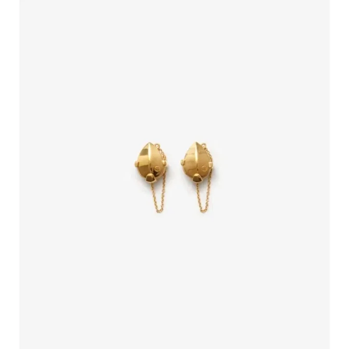 Pendientes con colgante en forma de escudo Pendientes con colgante en forma de escudo