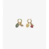Pendientes de aro con dijes Pendientes de aro con dijes