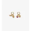 Pendientes de aro con dijes Pendientes de aro con dijes