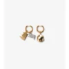 Pendientes de aro con dijes Pendientes de aro con dijes