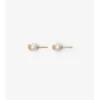 Pendientes de botón con perla esférica EKD Pendientes de botón con perla esférica EKD